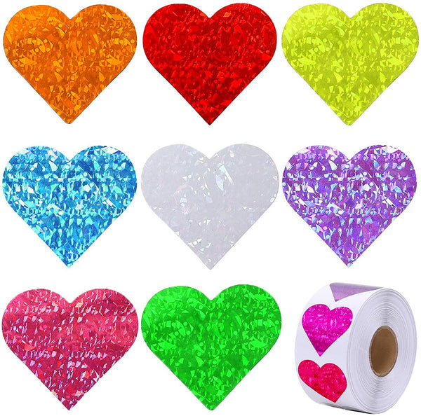 500 PCS Stickers For Kids, Valentines Day Stickers Love Decorative Red Heart  Stickers Labels For Teachers Classrooms Accessories Cards Envelopes Boxes