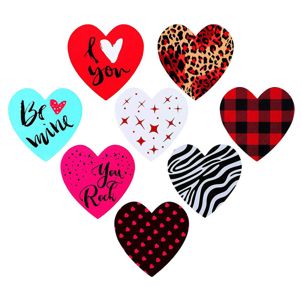 500 PCS Stickers For Kids, Valentines Day Stickers Love Decorative Red Heart  Stickers Labels For Teachers Classrooms Accessories Cards Envelopes Boxes